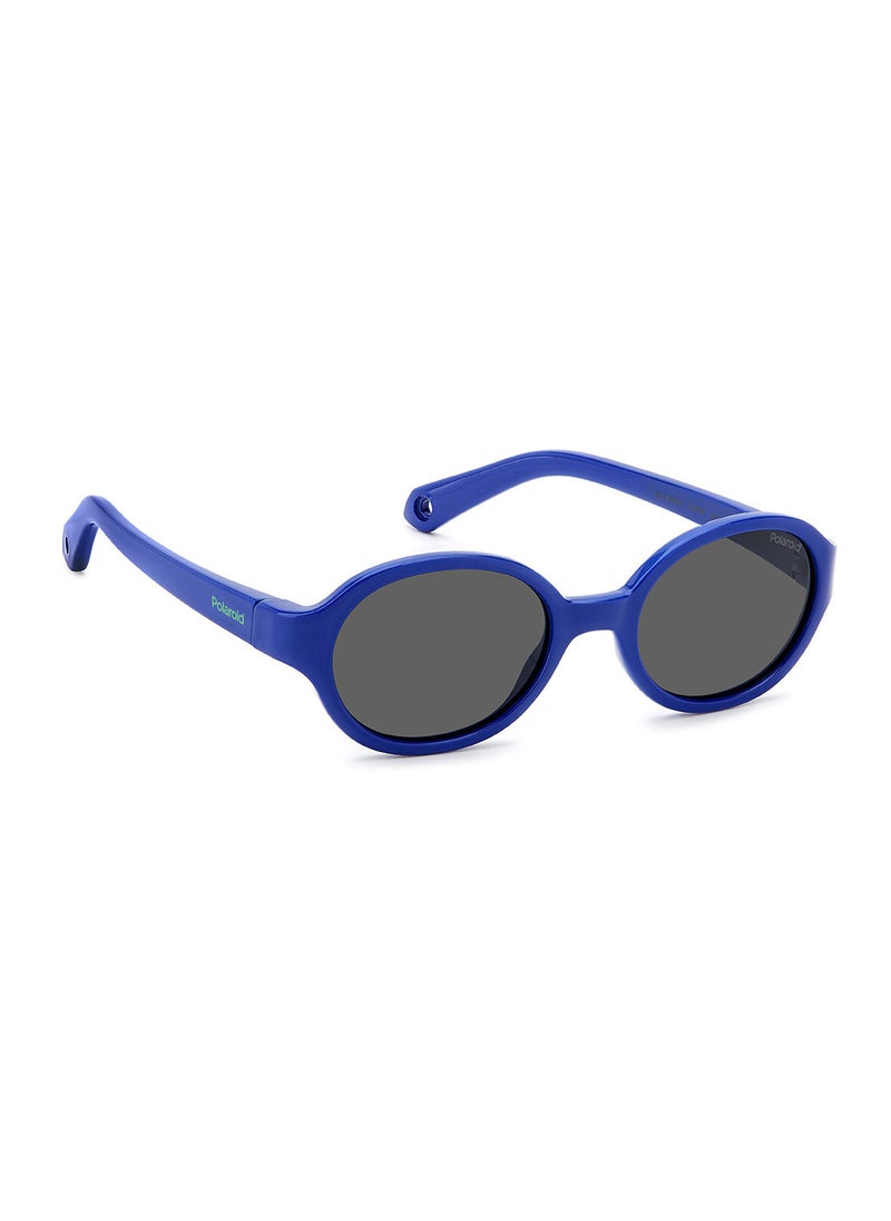 Polaroid Kids Unisex UV Protection Oval Sunglasses - Pld K004/S Blue 42 - Lens Size: 42 Mm  - Image 2