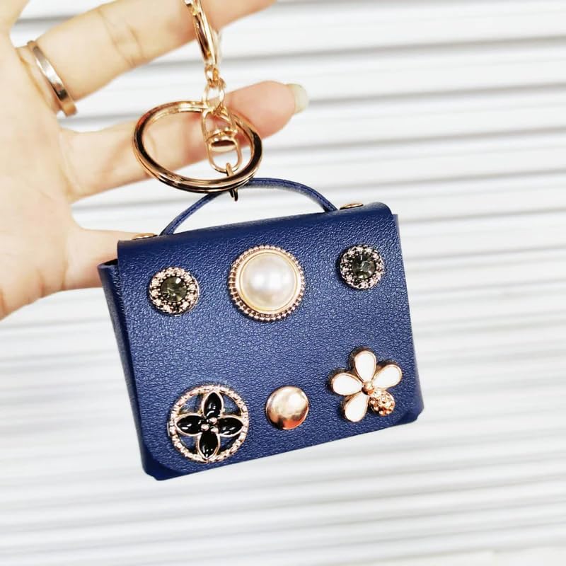 Lupro Mini Coin Purse Keychain – Cute Korean Aesthetic Travel Organizer for Girls, Women & Kids – Small Wallet with Key Ring, Gift Bag Charm for Handbags & Cars - Image 5