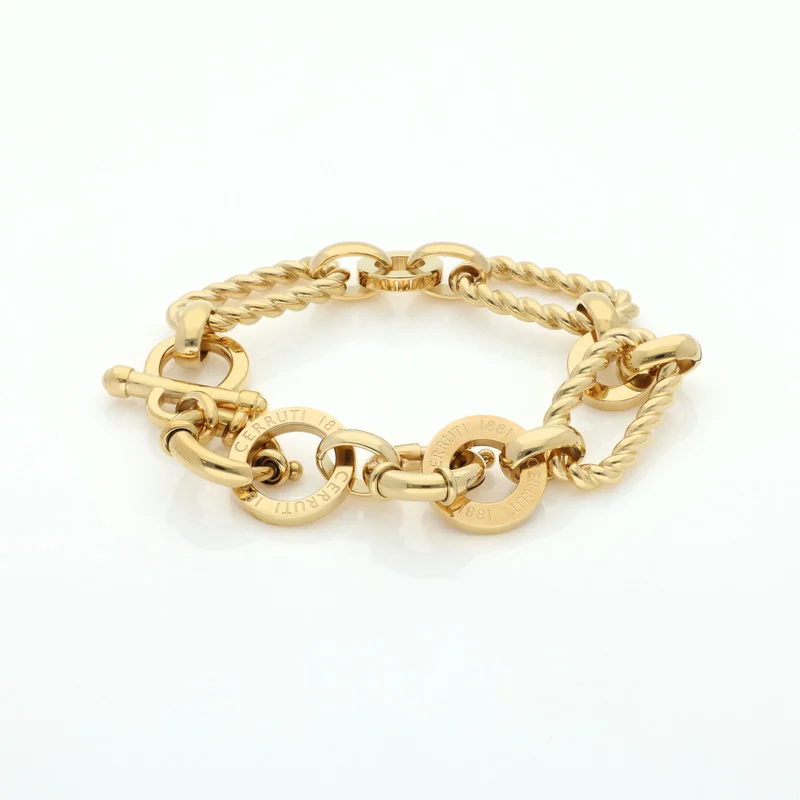 شيروتي 1881 Chiara Gold Plated Bracelet For Women
