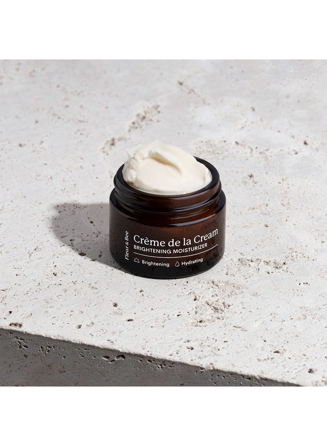 فلور آند بي مرطب فلور آند بي المُشرق | مُنظف، نباتي ١٠٠٪ | كريم مُضاد للشيخوخة والتجاعيد بفيتامين سي | مُصحح للتجاعيد وفرط التصبغ والبقع الداكنة للوجه | كريم دي لا كريم ١٫٥ أونصة - Image 3