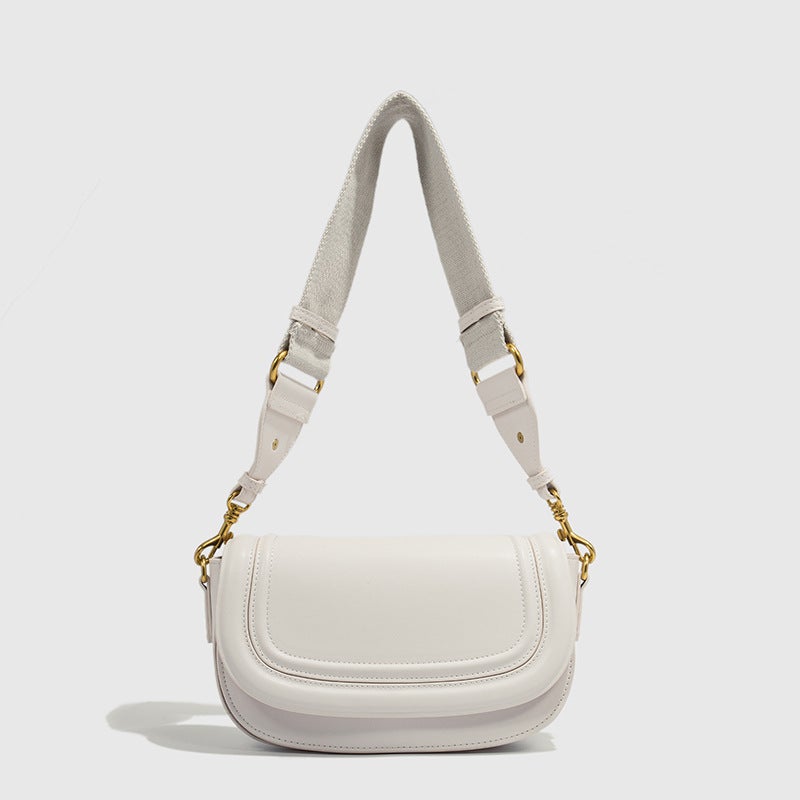 Za Mylrf Women'S Bag Wide Shoulder Strap Diagonal Underarm Saddle Bag Tide A Generation Of Hair