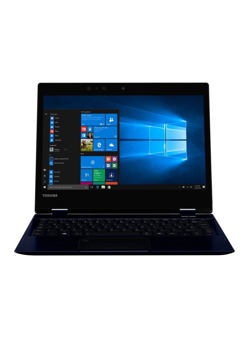Toshiba Renewed - Portege X20W-D ,Intel Core i5-7200U , Ram 8GB DDR3 , 256GB SSD 2.5 ,Intel HD Graphics 620 , 12.5 inch FHD LED-IPS TouchScreen x360° English/Arabic Onyx Blue Metallic - Image 3