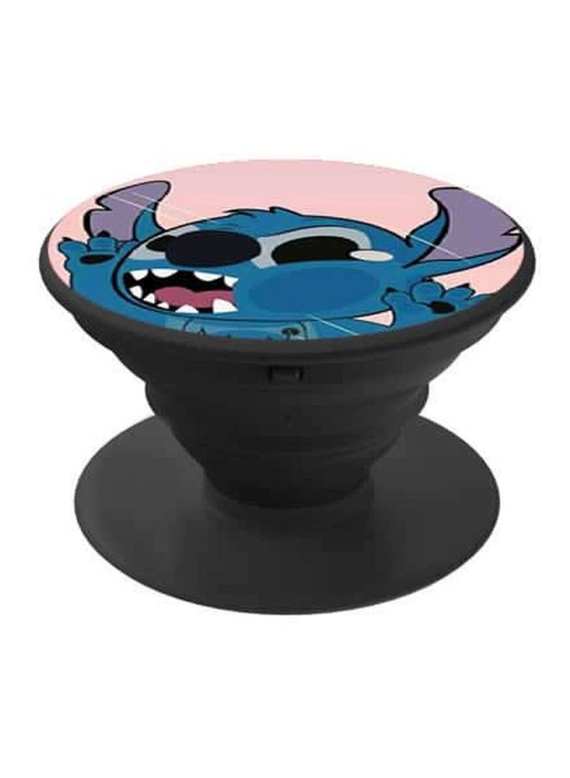 RKN Printed Pop Socket Phone Grip Black/Blue/Pink - Image 2