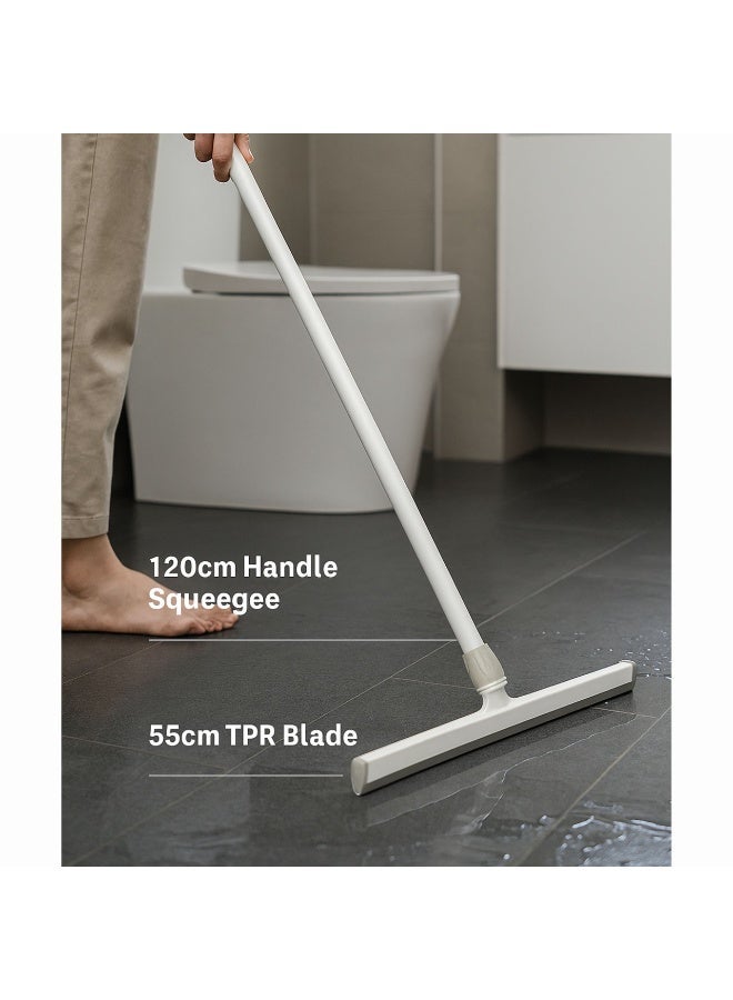 Floor Wiper with Stick (Wiper: 55 Cm & Stick: 120 Cm) - Image 1