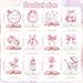 Tarklanda 12 Pcs Pink Bow Baby Shower Party Honeycomb Centepieces Bow Coquette Birthday Table Decor 3D Table Topper Pregnancy Announcement Gender Reveal Birthday Party Supplies - Image 4