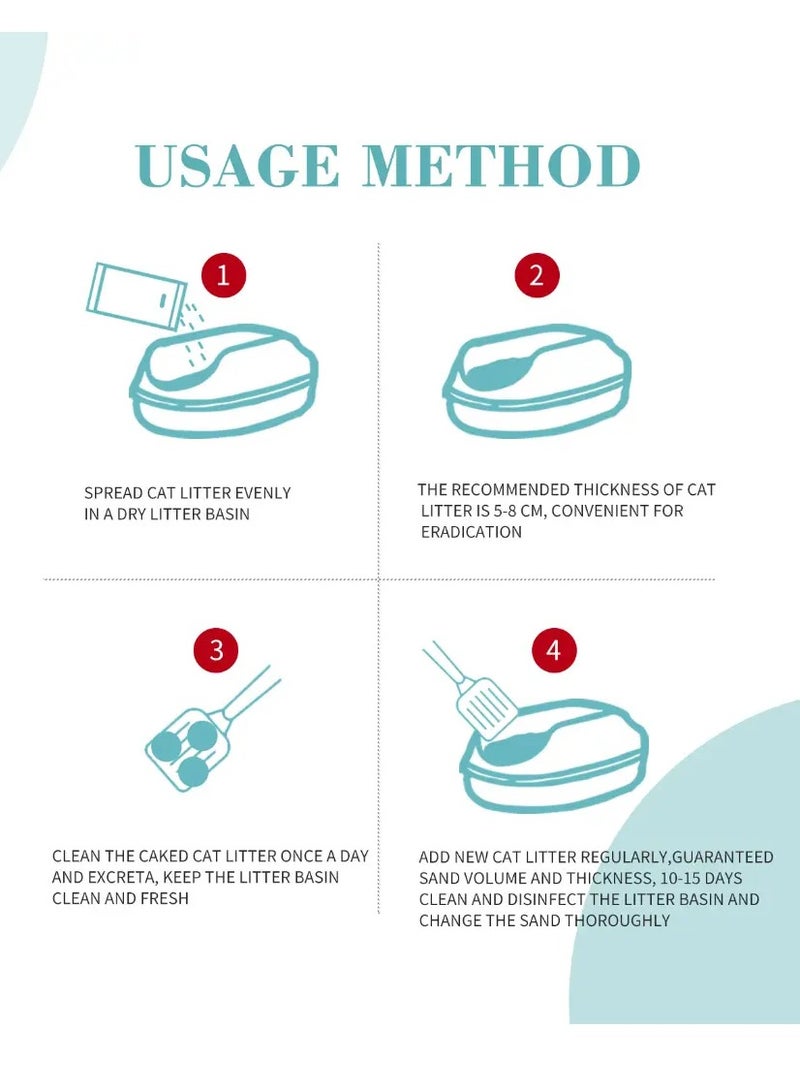 Bioline Tofu Cat Litter 7L - Aquatic Bloom Fragrance for Freshness & Comfort - Image 3