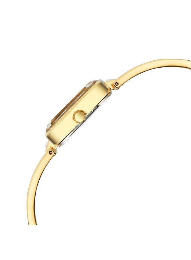 TITAN Raga Viva Women's Watch 2607YM01 – Champagne Dial, Gold-Tone Metal Strap - Image 4