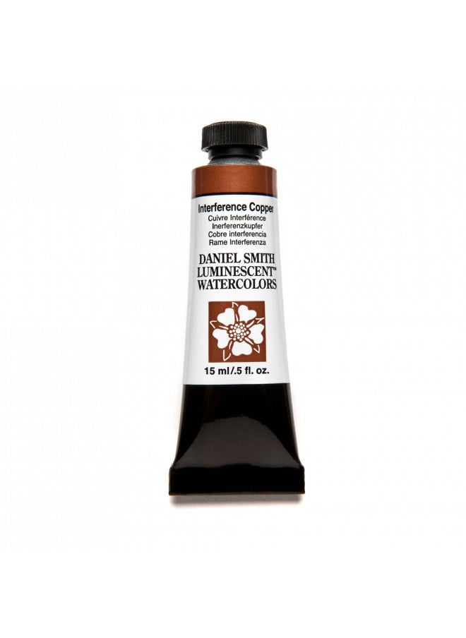 Daniel Smith Daniel Smith Extra Fine Watercolor Paint, 15ml Tube, Interference Copper, 284640002  - Image 1