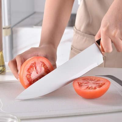LIPSA ENTERPRISE Silicon Spatula Set with Knife Set | BPA-Free & Food Grade Silicon | Non-Stick Cookware Set of 19 | Cooking & Baking Essentials | Heat Resistant | Dishwasher Safe (White 19 Piece) - Image 4
