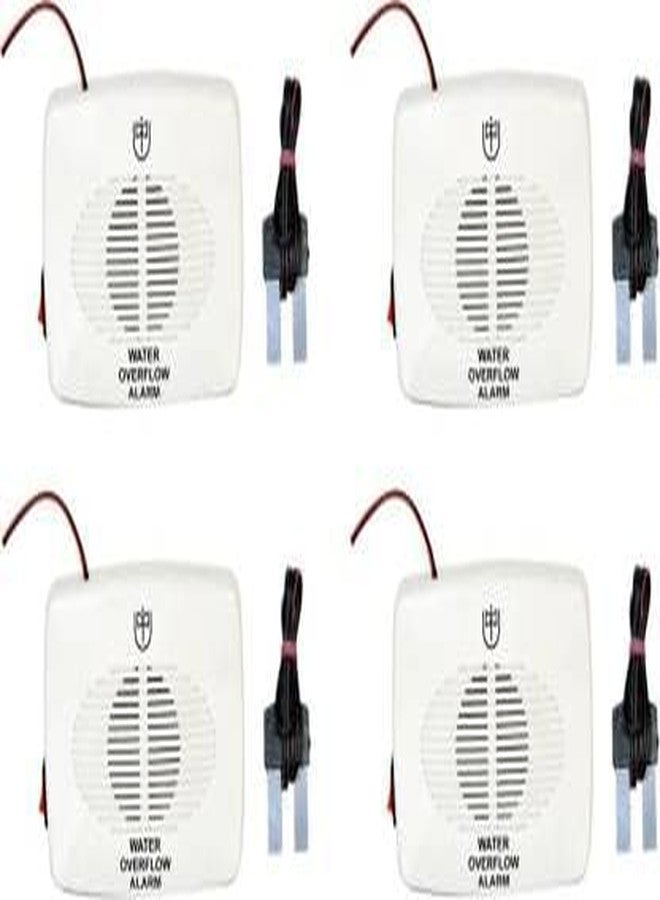 Tool Point Plastic Water Tank Overflow Alarm UW-03 DC (Medium, White) (Pack of 4) - Image 1