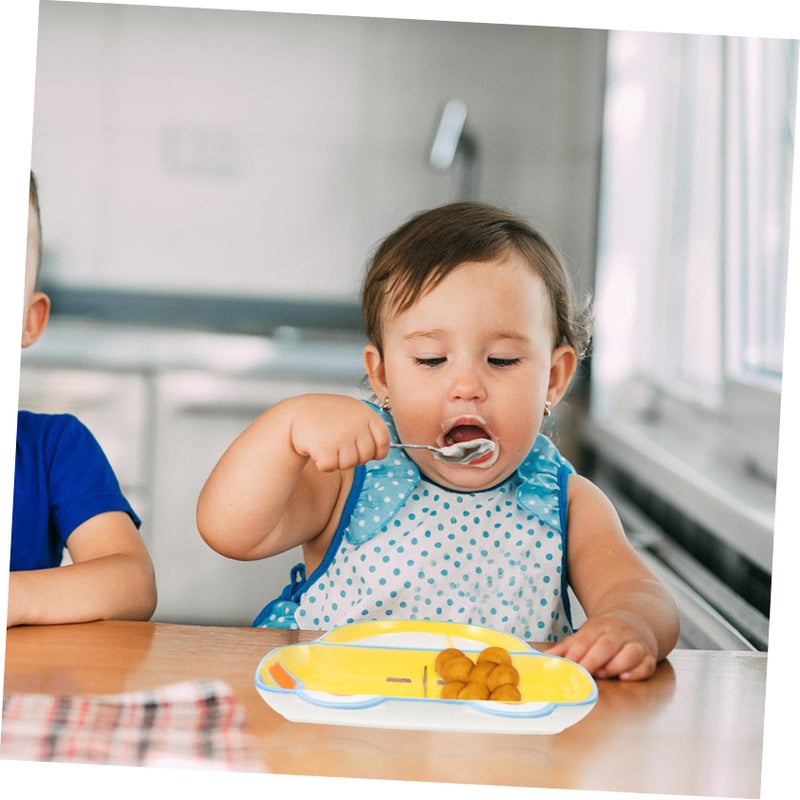 Ceramic Car Shaped Food Dish For Kids Easy To Clean Lightweight Party Meal Holder - Image 3