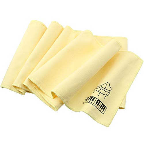 Ruiwaer Yellow Piano Key Cover Keyboard Dust Proof Flannel Cloth for 88 Keys Electronic Keyboard, Digital Piano, Yamaha, Casio, Roland, Consoles - Image 2