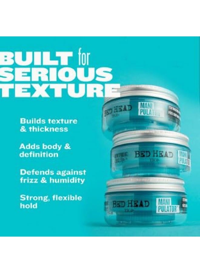 BED HEAD TIGI Bed Head Manipulator Texturizing Putty - Premium Hair Putty for Men & Women - Incredible Texture & Style - For Styling Short to Medium Hair - Finish on Wet or Dry Hair, 2 Pack - Image 3