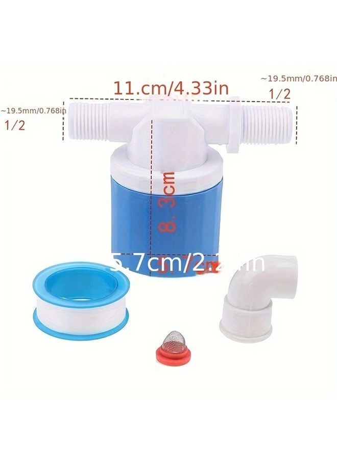 Automatic Water Float Valve 1/2 3/4 Inch Model A2 for Tank Pond Solar System - Image 1