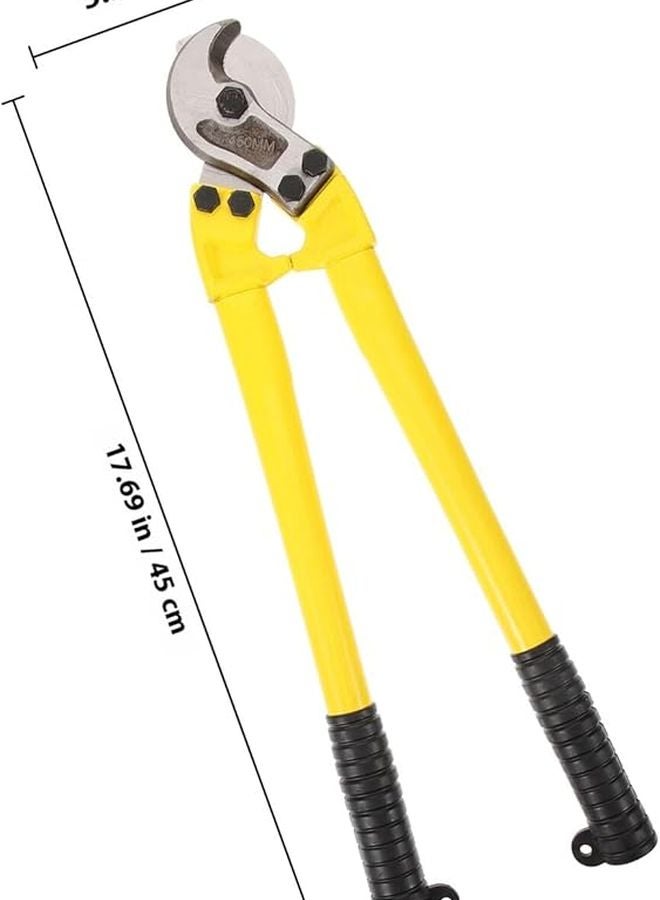 Heavy Duty Wire Rope Cutter Professional Ergonomic Grip for Electricians DIY Projects - Image 3