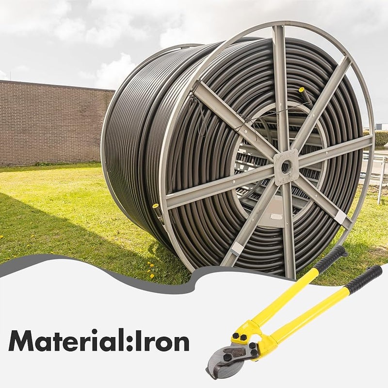 Heavy Duty Wire Rope Cutter Professional Ergonomic Grip for Electricians DIY Projects - Image 5