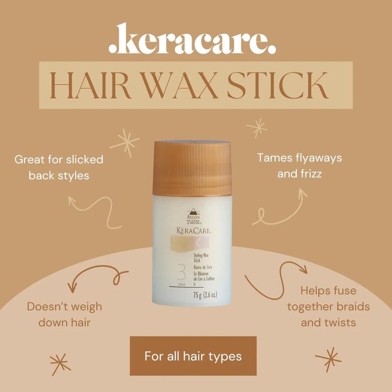 Keracare Avlon Styling Wax, 2.6 Ounce - Image 3