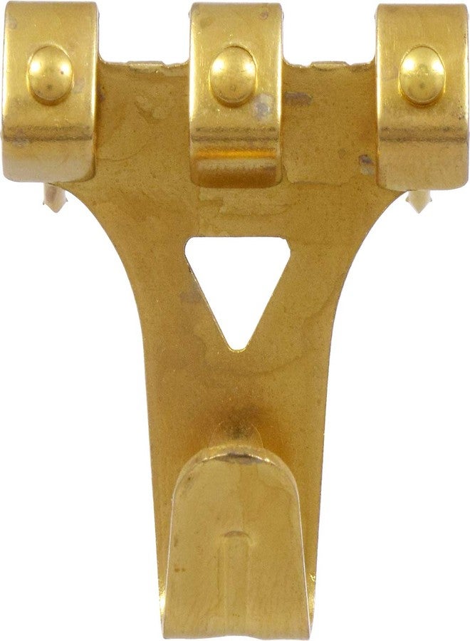 Hillman 122196 Brass Professional Picture Hangers (75lb) 2 Pack - Image 2