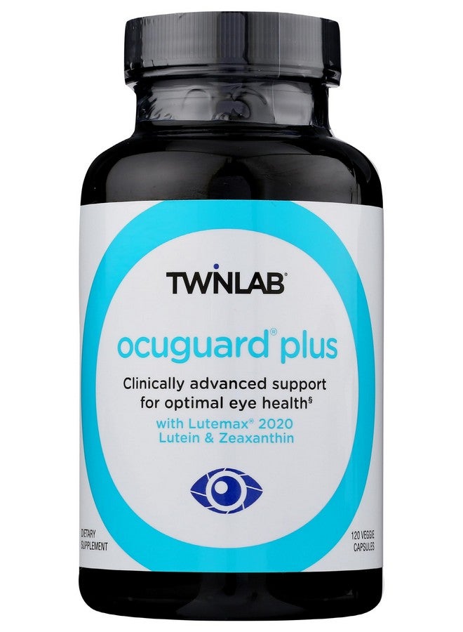 Twinlab توين لاب أوكيوغارد بلس - مكمل غذائي للعين مع الزنك، فيتامين أ، ج، د - 120 كبسولة نباتية - Image 1