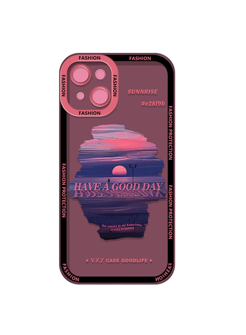 Loquat Back Cover Printed TPU Protective Mobile Phone Case for iPhone