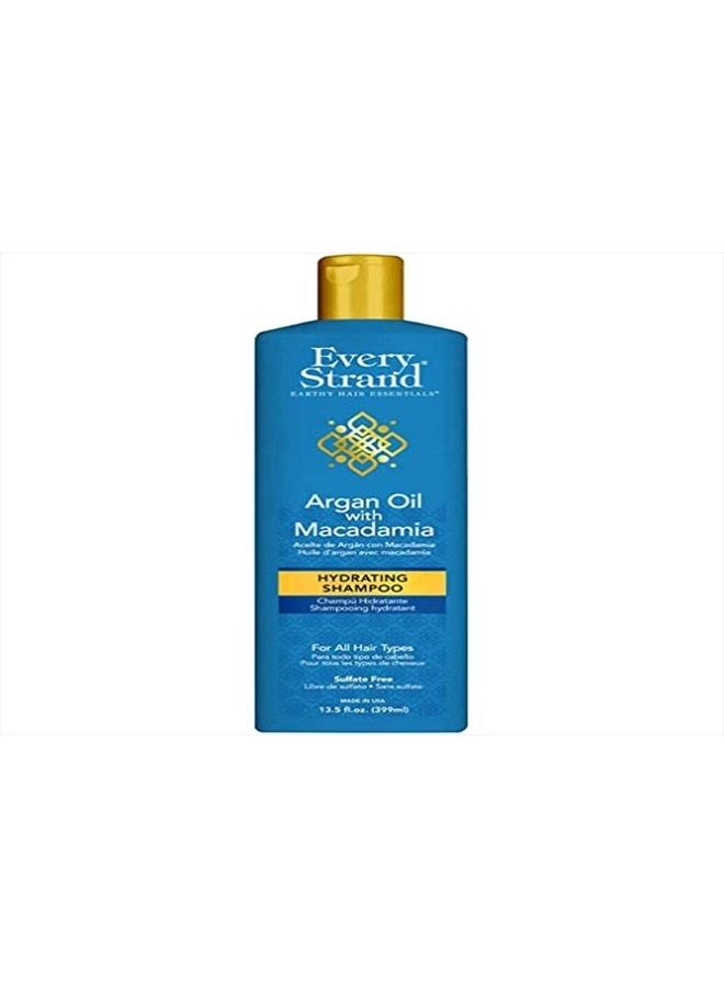 Every Strand Argan Oil With Macadamia Hydrating Shampoo 13.5 Ounce