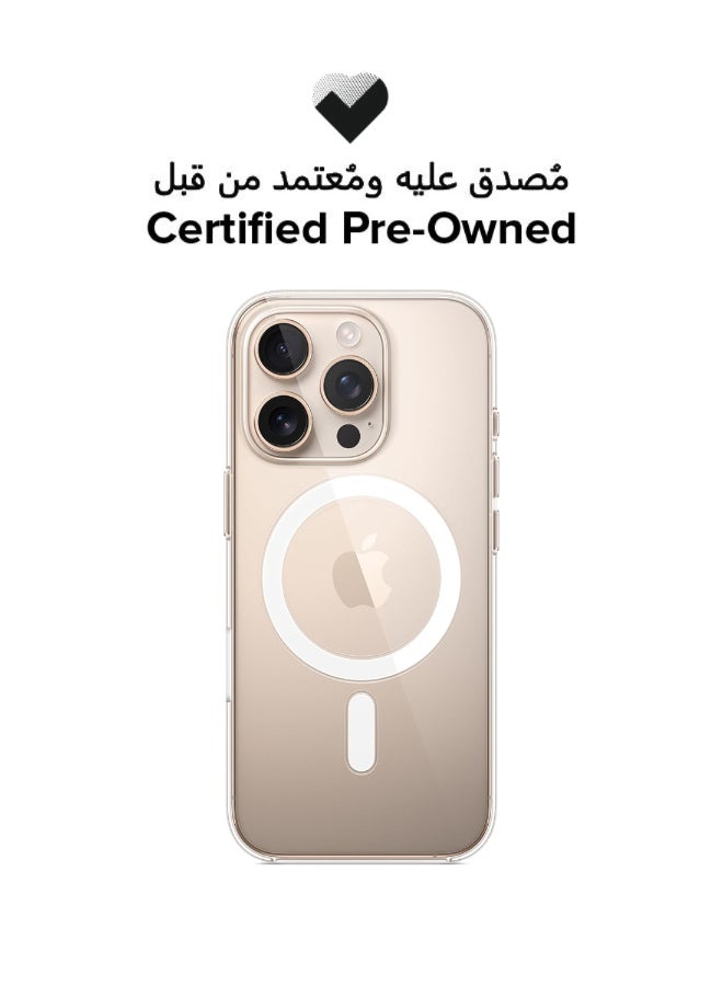 Apple Certified Pre Owned - iPhone 16 Pro Clear Case with MagSafe - Image 1