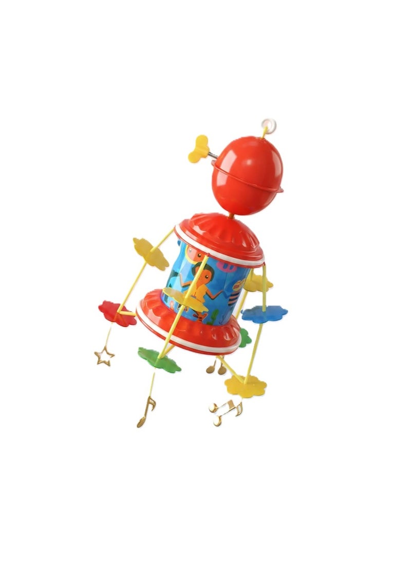 Musical Rotating Baby Crib Mobile Toy - Wind-Up Jhoomer