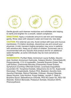 Replenix Glycolic Acid Resurfacing Cleanser Medical Grade Brightening Face Wash Exfoliating Reduces Appearance Of Pores Uneven Skin Tone 6.7 Oz.  - Image 3