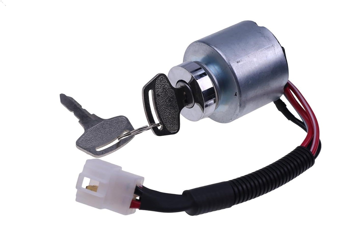 Ignition Switch With Key For Kubota TG1860, ZD18, ZD21, ZD28 – Replaces 66101-55200