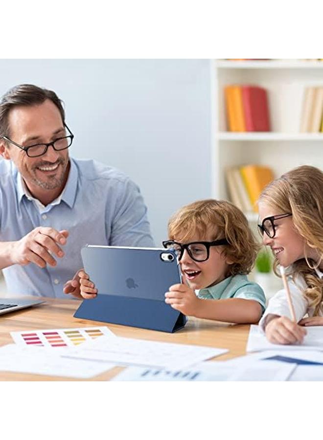 Procases For Ipad 10Th Generation Case 2022 Ipad 10.9 Inch Case Ipad 10 Case Slim Stand Hard Shell Back Protective Smart Cover For 10.9” Ipad 10Th Gen 2022 Release Navy - Image 2