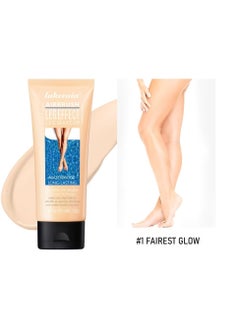 lakerain Leg Makeup Waterproof No Transfer, Leg Cover up Makeup Long Lasting Body Foundation  - Image 1