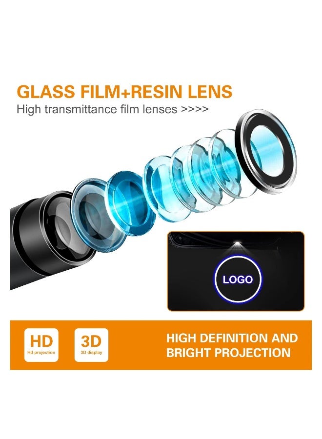 2PCS Car Door LED Logo Light Replacement for Cadillac, 3D Ghost Shadow Puddle Lights Never Fade 3D LED Car Light Car Door Logo LED Ghost Shadow Light LED Logo Shadow Lights for CT6 XT4 XT5 XTS ATS SRX - Image 4