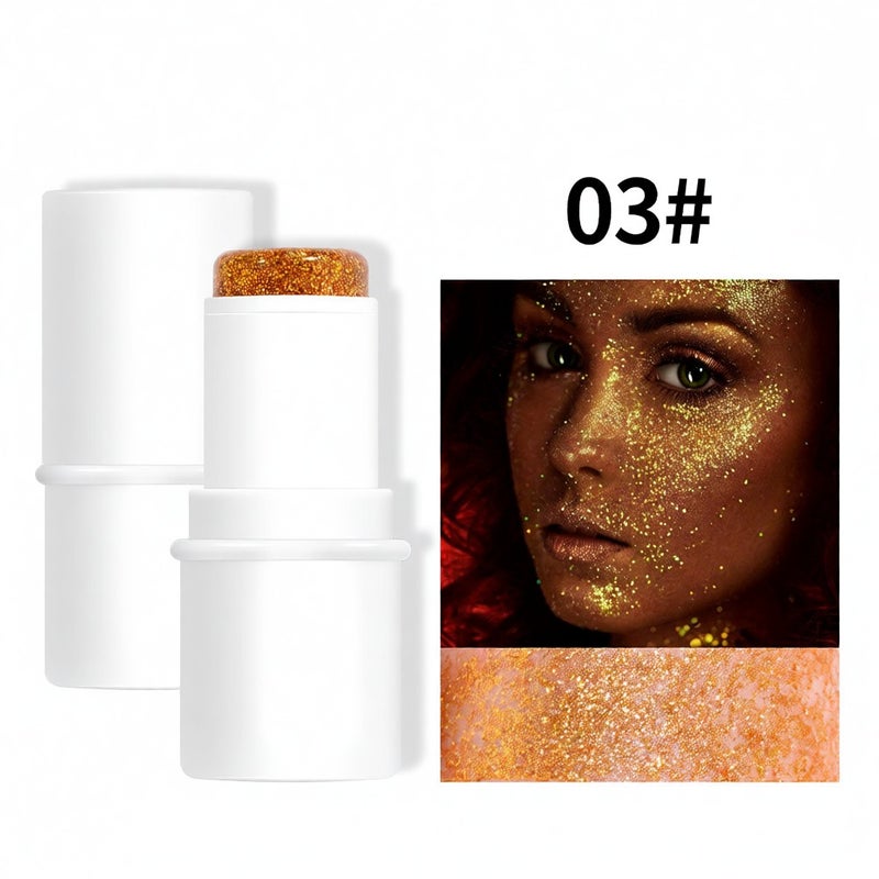 Stage Makeup Face Flash Popular Eye Shadow Makeup Body Sequin Stick - Image 1