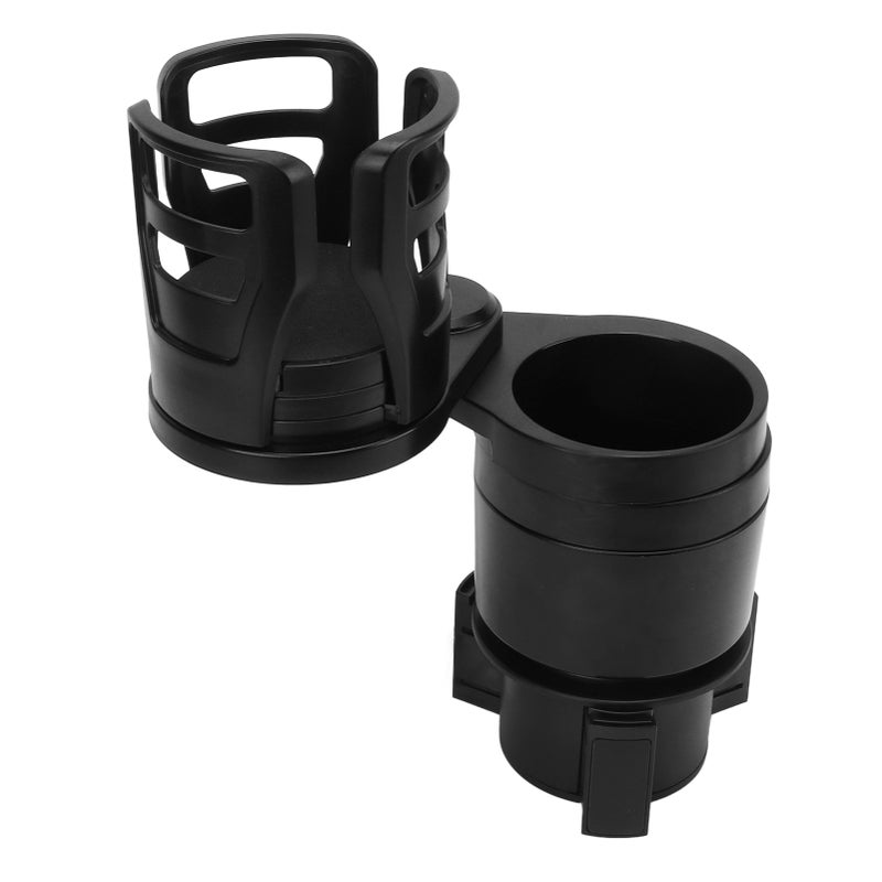 2 in 1 Universal Car Cup Holder Expander Cup Mount Extender Organizer with Adjustable Base - Image 3