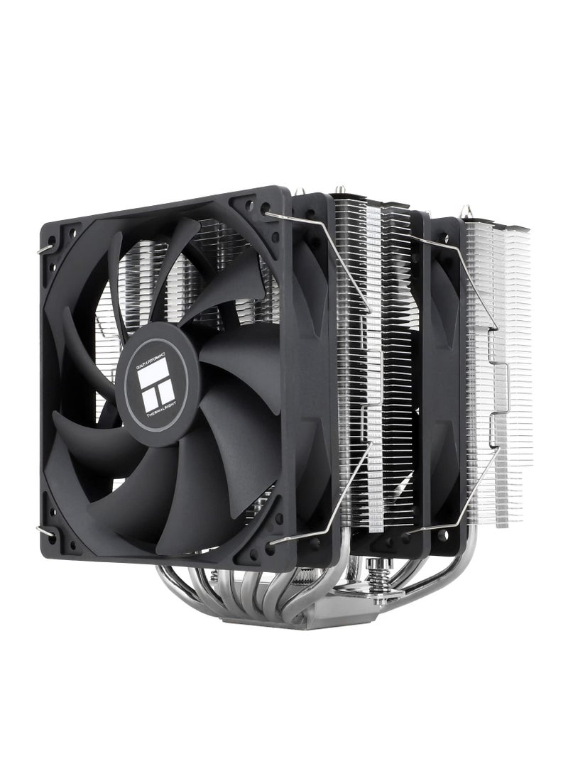 Thermalright Thermalright Peerless Assassin 120 SE CPU Cooler, 6 Heat Pipes AGHP Technology, Dual 120mm PWM Fans, 1550RPM Speed, for AMD:AM4 AM5/Intel LGA 1700/1150/1151/1200/1851,PC Cooler  - Image 5