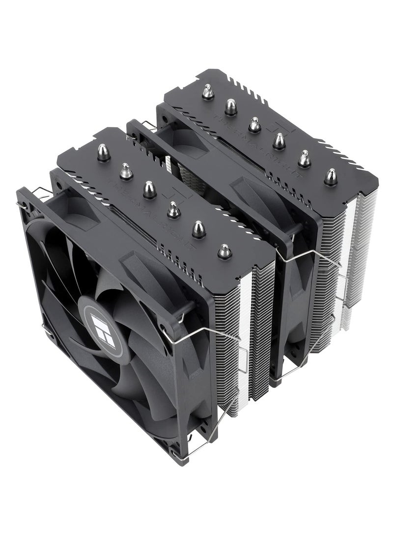 Thermalright Thermalright Peerless Assassin 120 SE CPU Cooler, 6 Heat Pipes AGHP Technology, Dual 120mm PWM Fans, 1550RPM Speed, for AMD:AM4 AM5/Intel LGA 1700/1150/1151/1200/1851,PC Cooler  - Image 1