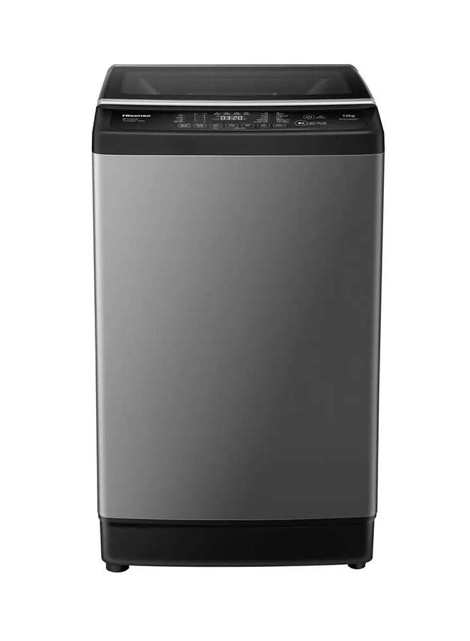 Hisense Top Load Washing Machine 12KG Inverter Titanium Grey 417 kW WT5J1222DT1 Grey - Image 1