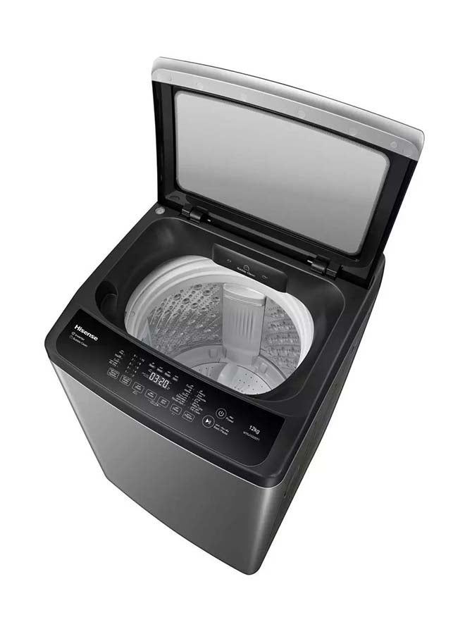 Hisense Top Load Washing Machine 12KG Inverter Titanium Grey 417 kW WT5J1222DT1 Grey - Image 4