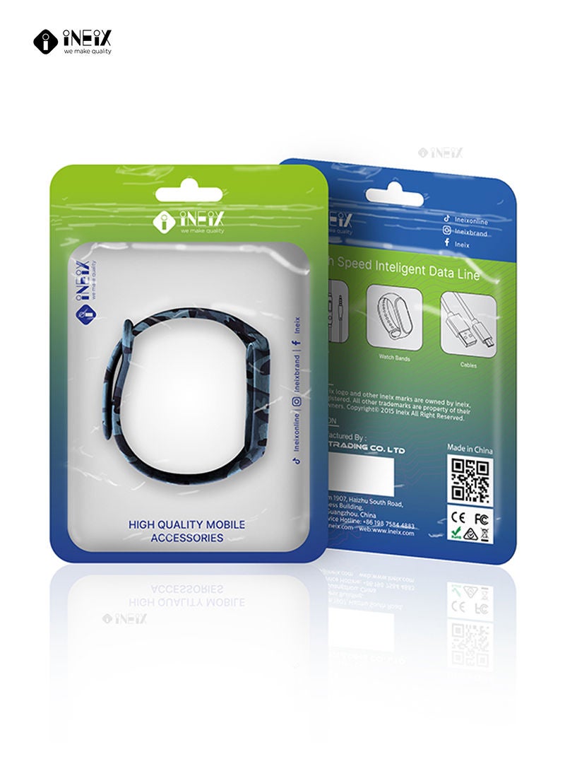 INEIX Soft Silicone Replacement Strap For Xiaomi Mi Band 6  - Image 5