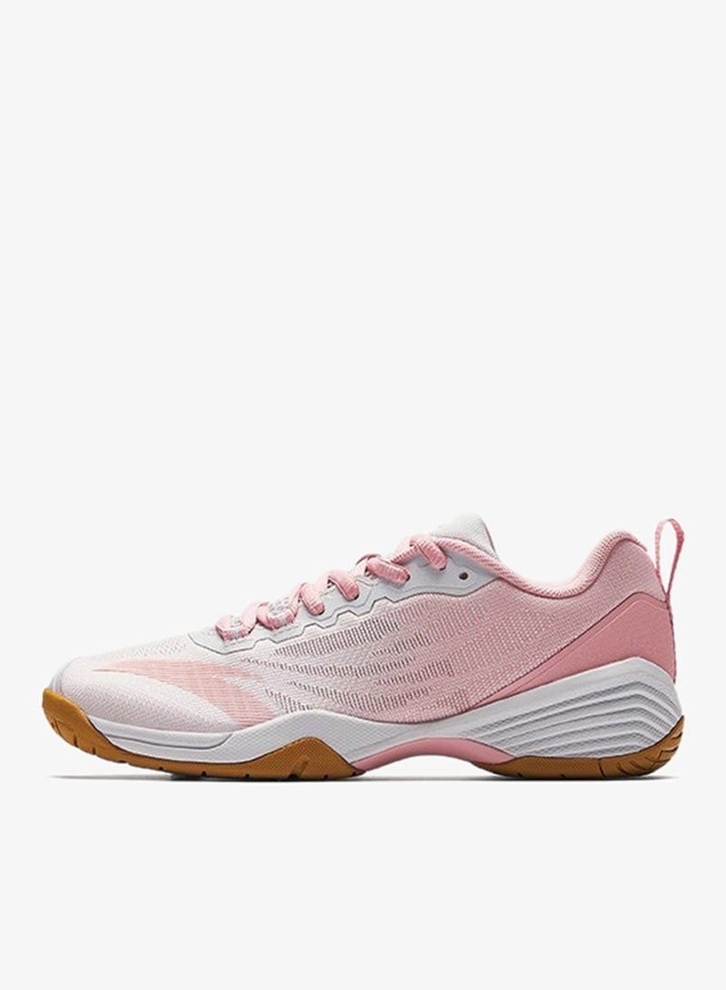 ANTA Aurora badminton shoes summer new arrival non-slip professional training sports shoes Pink - Image 1