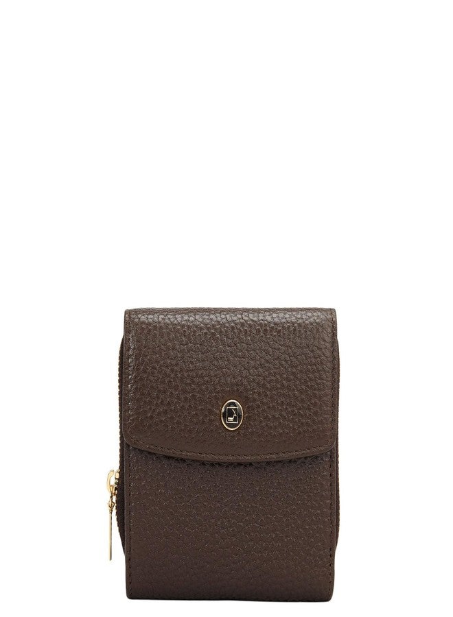 Da Milano Leather Wallet for Women - Brown (10033OL) - Image 1