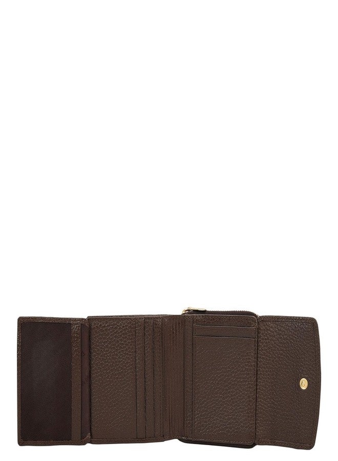 Da Milano Leather Wallet for Women - Brown (10033OL) - Image 3