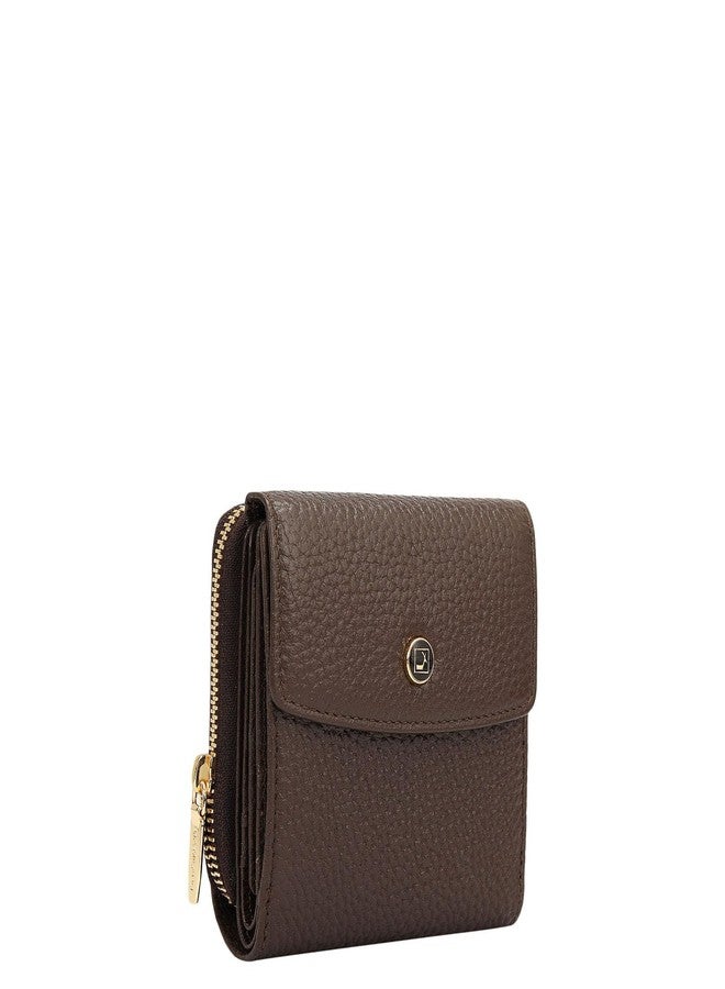 Da Milano Leather Wallet for Women - Brown (10033OL) - Image 2