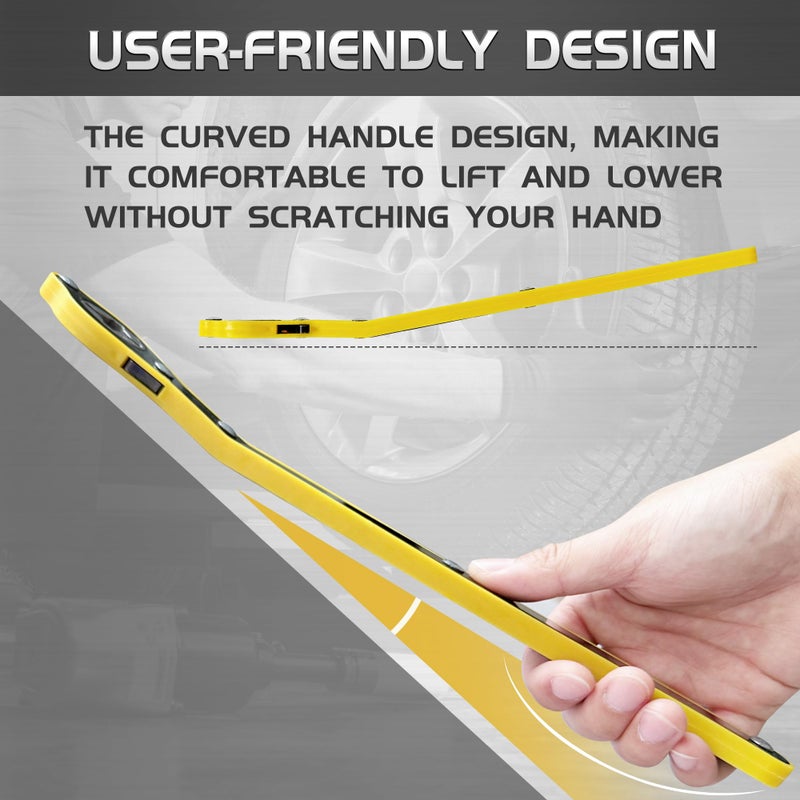 TONDA Jack Ratchet Wrench, Auto Labor-Saving Lug Wrench for Scissor Jack, Forward and Reversal Knob Design - Image 4