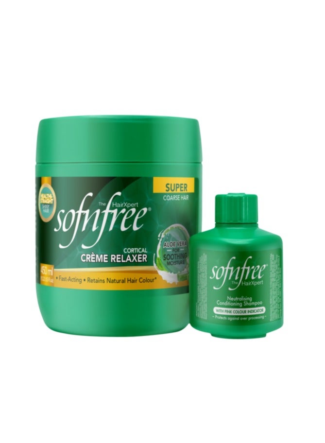 Sofn'free Sof'n Free Creme Relaxer Super 450ml - Image 3