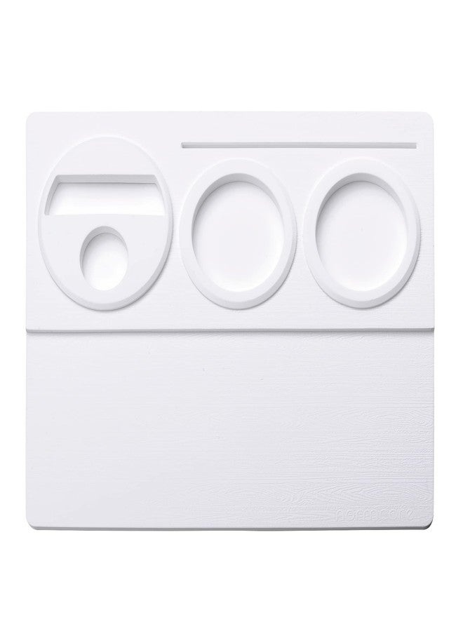 Normcore Tamping Mat - White Espresso Tamping Station - Coffee Tamper Mat - Patent Pending - Portafilter Mat For Baristas - Food Grade Non-Slip Silicone - Image 5