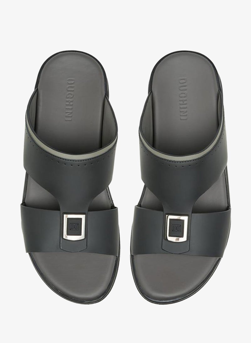 DUCHINI Men Leather Arabic Sandals Ramadan Collection - Image 2