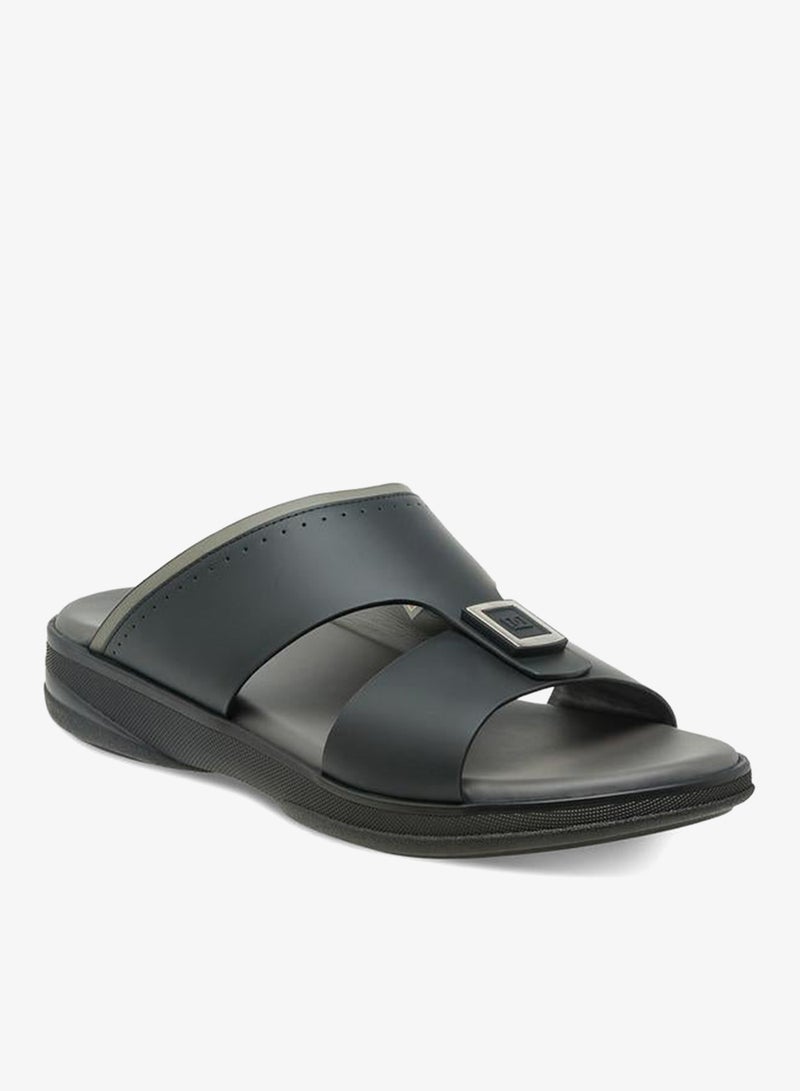 DUCHINI Men Leather Arabic Sandals Ramadan Collection - Image 3