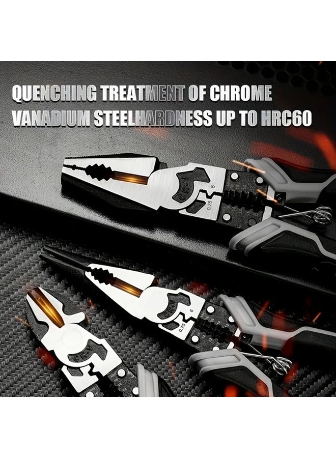 كماشات متعددة الاستخدام عالمية مائلة لقطع الأسلاك وأدوات الأجهزة - Image 3