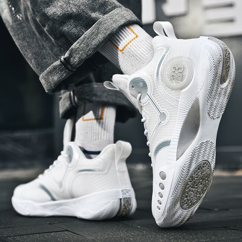 Basketball Shoes For Male Students, Mesh Breathable Youth, Four-Season Sports Shoes For Older Children, Women'S Practical Sneakers, Men'S Shoes, Putian - Image 2